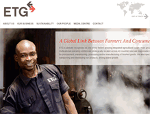 Tablet Screenshot of etgworld.com